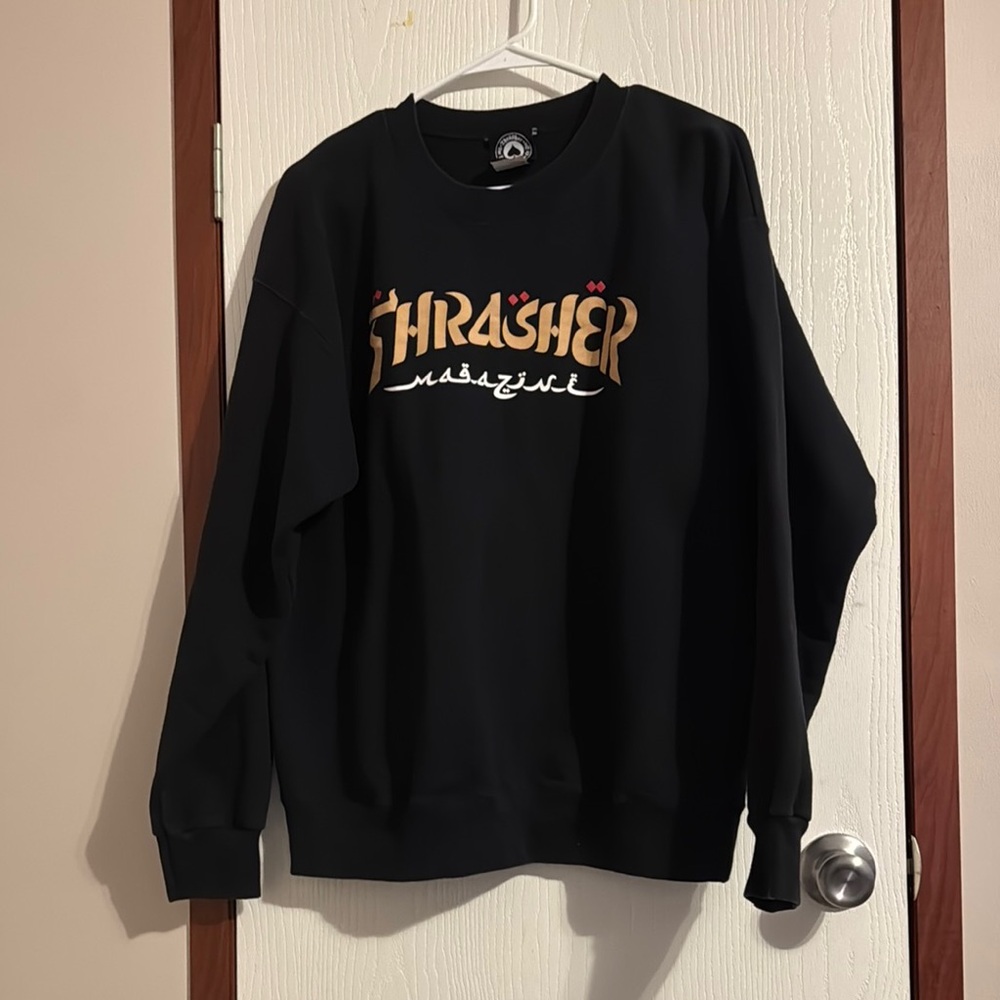 Thrasher Black Sweater